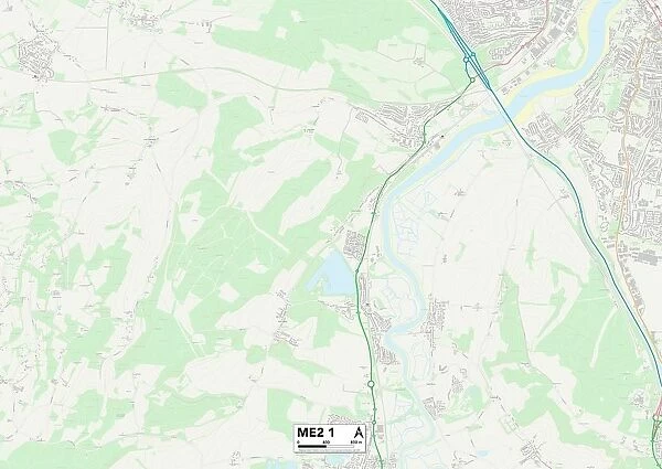 Medway ME2 1 Map