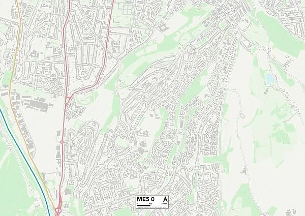 Medway ME5 0 Map