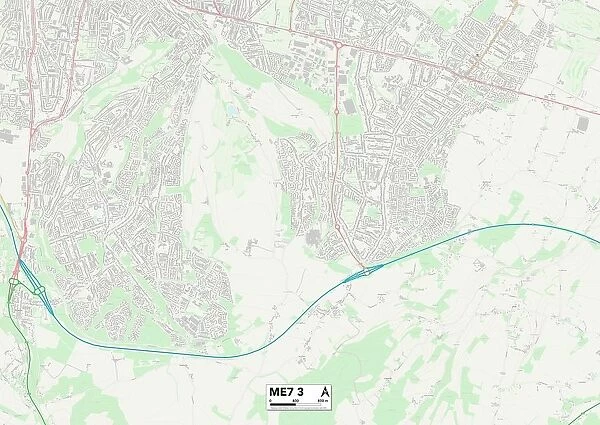 Medway ME7 3 Map