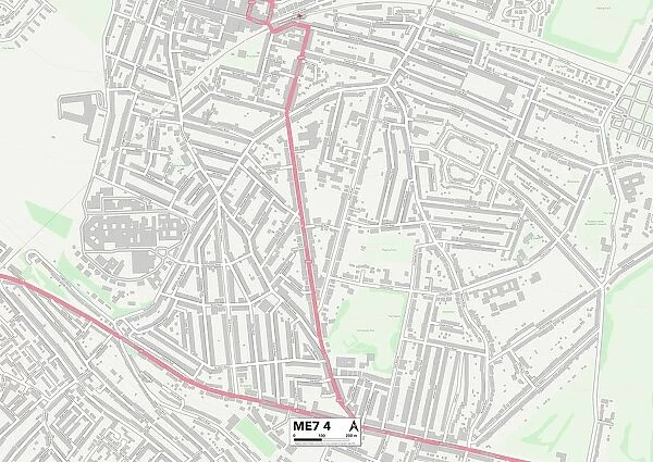 Medway ME7 4 Map