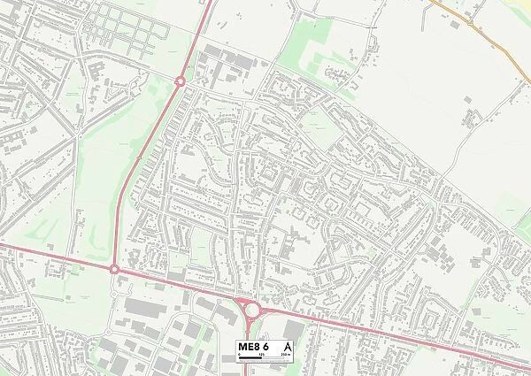 Medway ME8 6 Map