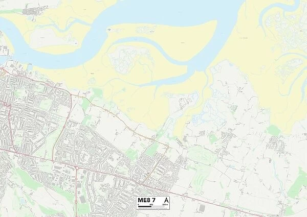 Medway ME8 7 Map