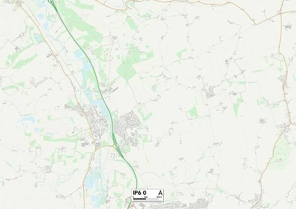 Mid Suffolk IP6 0 Map