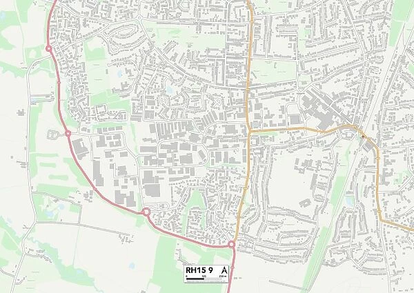 Mid Sussex RH15 9 Map