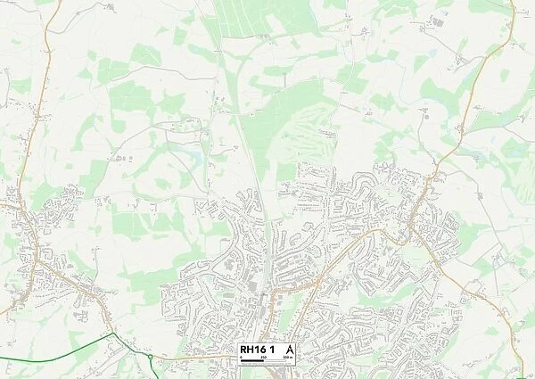 Mid Sussex RH16 1 Map