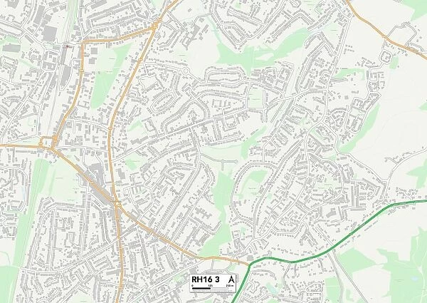 Mid Sussex RH16 3 Map