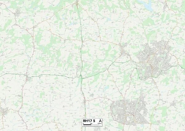 Mid Sussex RH17 5 Map
