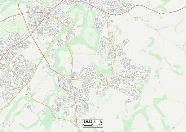 Midlothian EH22 4 Map