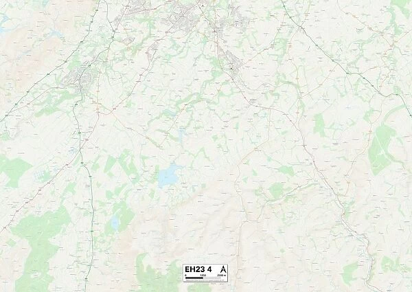 Midlothian EH23 4 Map