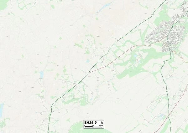 Midlothian EH26 9 Map