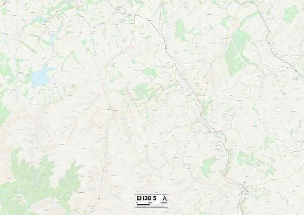Midlothian EH38 5 Map