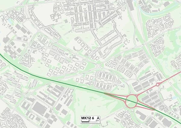 Milton Keynes MK12 6 Map