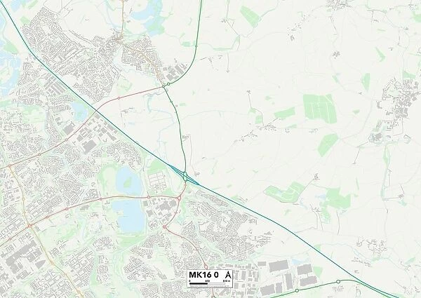 Milton Keynes MK16 0 Map