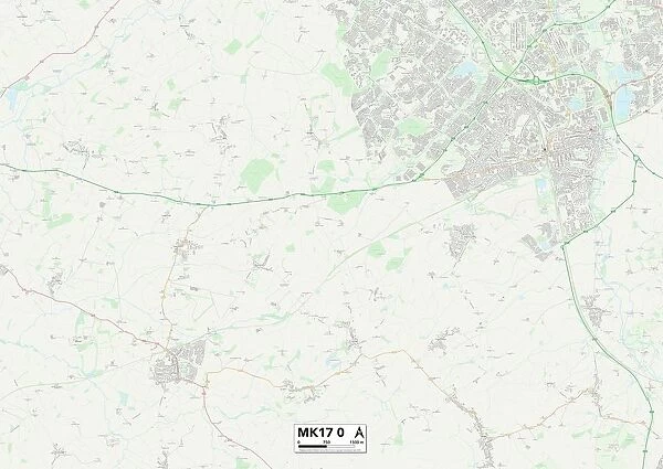 Milton Keynes MK17 0 Map