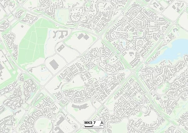 Milton Keynes MK5 7 Map