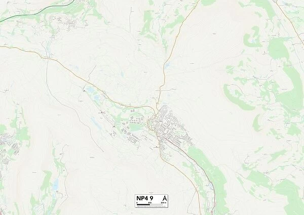Monmouthshire NP4 9 Map