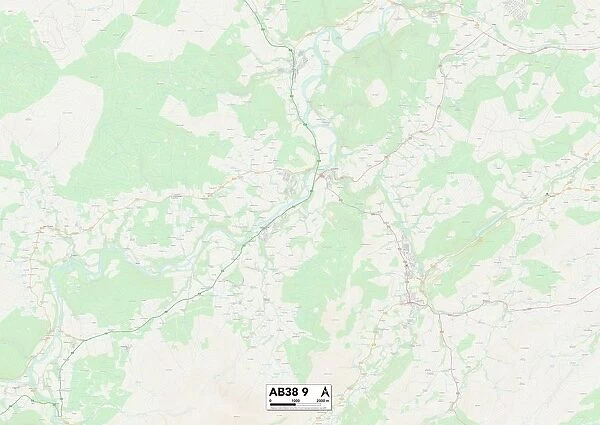 Moray AB38 9 Map