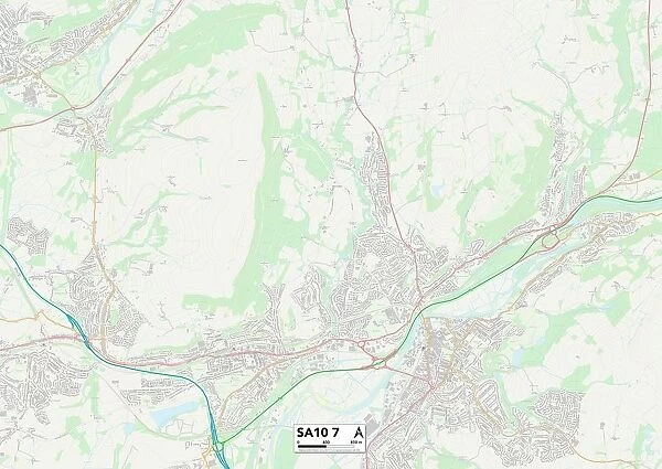 Neath Port Talbot SA10 7 Map