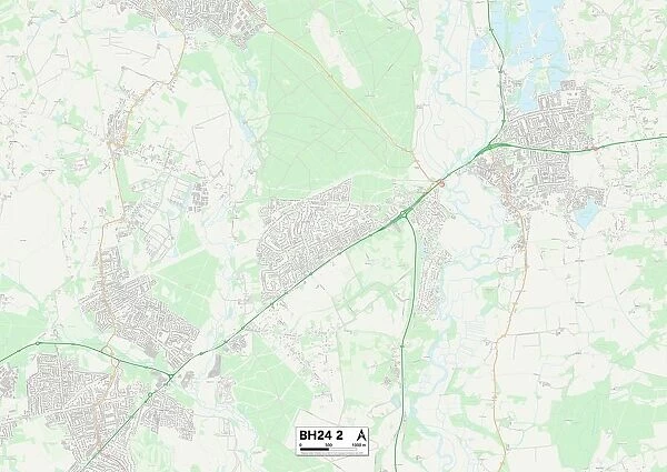 New Forest BH24 2 Map