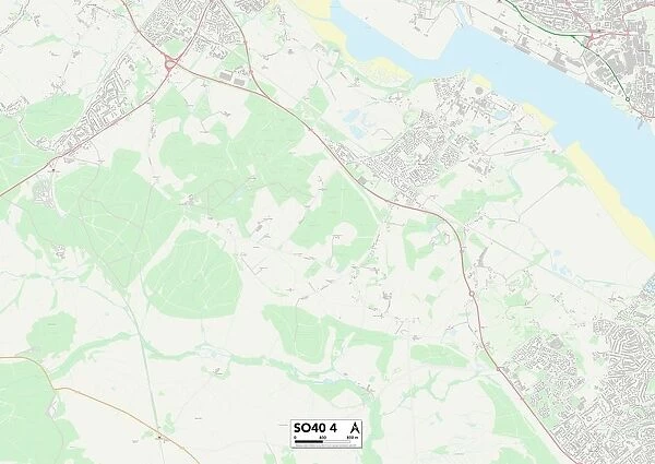 New Forest SO40 4 Map