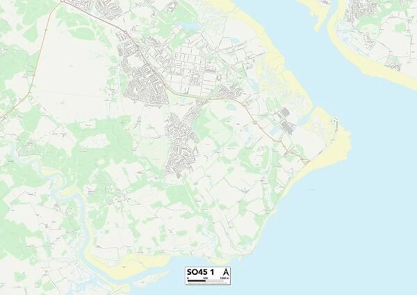 New Forest SO45 1 Map