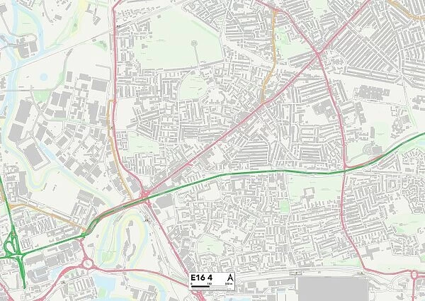 Newham E16 4 Map