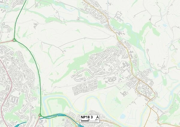 Newport NP18 3 Map