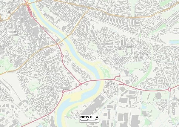 Newport NP19 0 Map