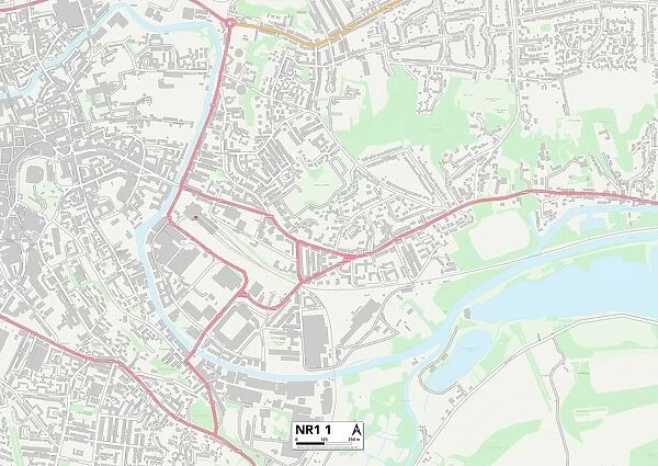 Norfolk NR1 1 Map