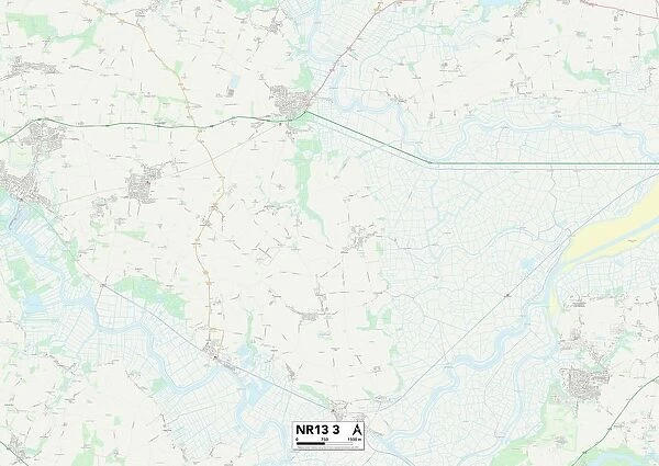 Norfolk NR13 3 Map