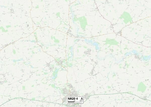 Norfolk NR20 4 Map