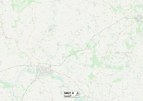 Norfolk NR21 0 Map