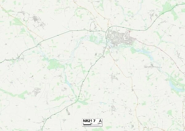 Norfolk NR21 7 Map