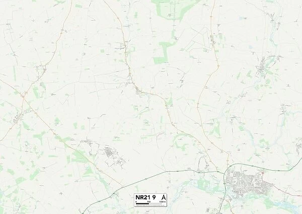 Norfolk NR21 9 Map