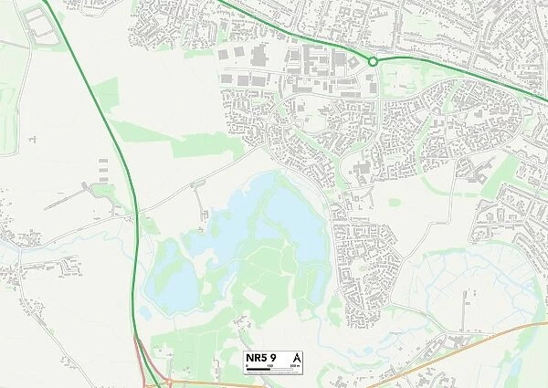 Norfolk NR5 9 Map