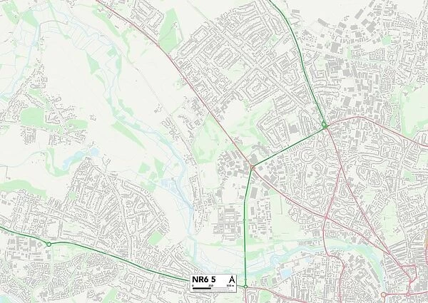 Norfolk NR6 5 Map