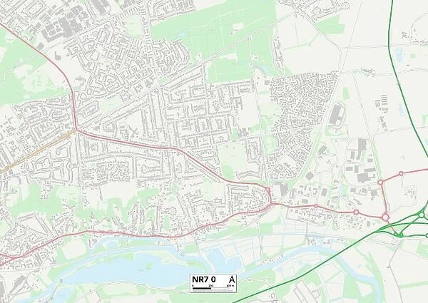 Norfolk NR7 0 Map