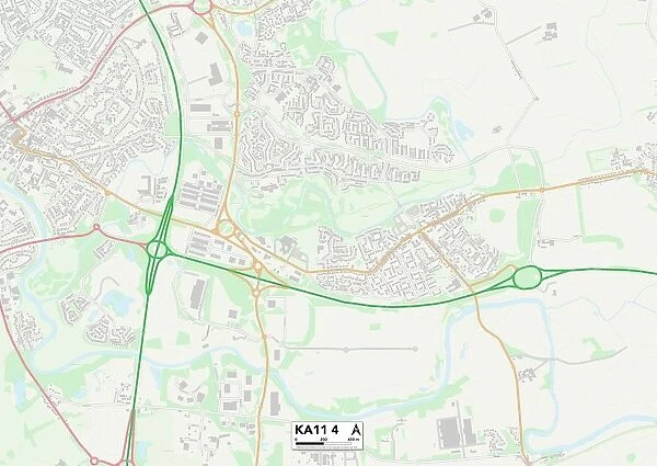 North Ayrshire KA11 4 Map