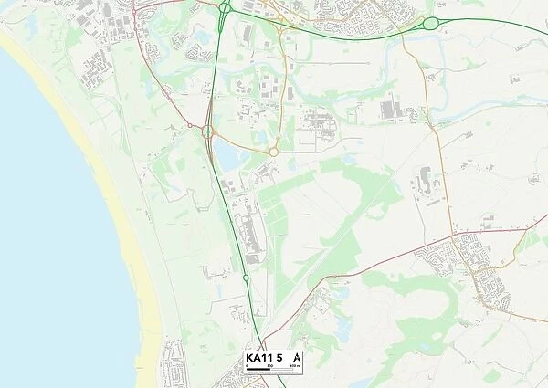 North Ayrshire KA11 5 Map
