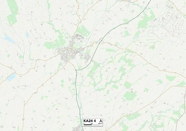 North Ayrshire KA24 4 Map