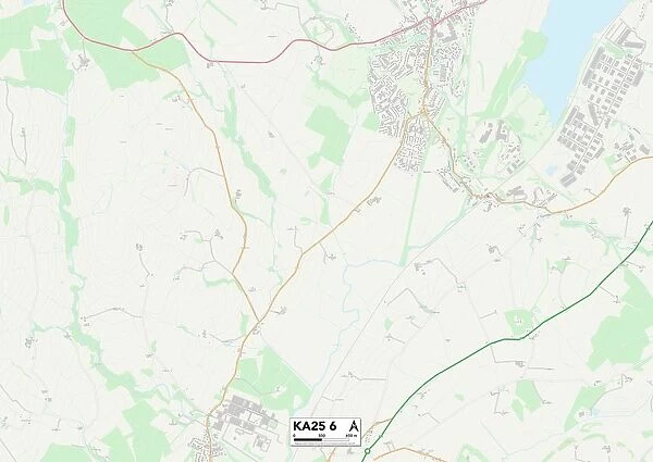 North Ayrshire KA25 6 Map