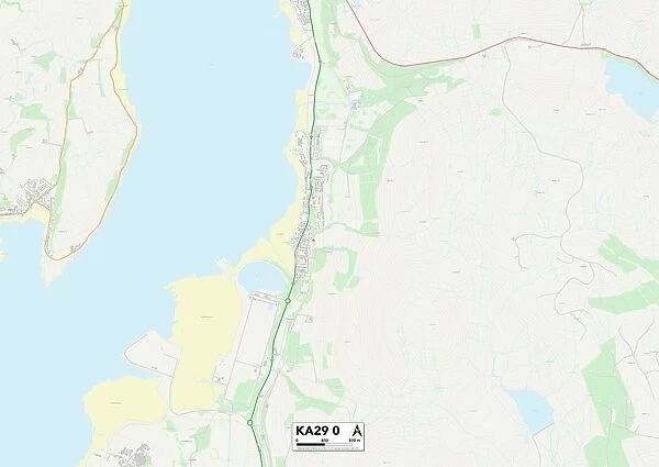 North Ayrshire KA29 0 Map