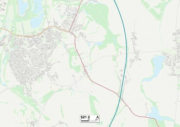 North East Derbyshire S21 2 Map