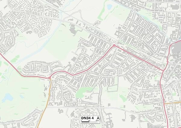 North East Lincolnshire DN34 4 Map