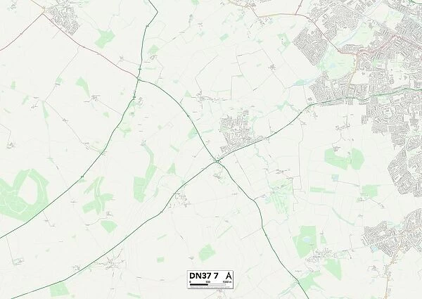 North East Lincolnshire DN37 7 Map