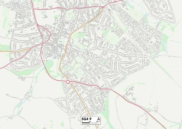 North Hertfordshire SG4 9 Map