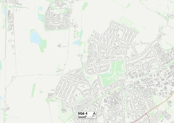 North Hertfordshire SG6 4 Map