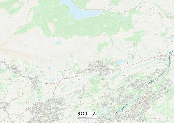 North Lanarkshire G65 9 Map
