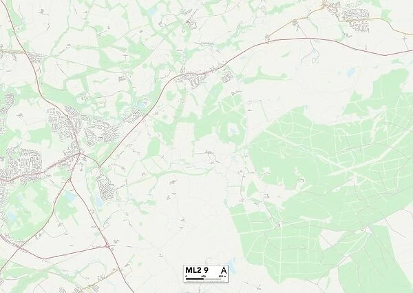 North Lanarkshire ML2 9 Map