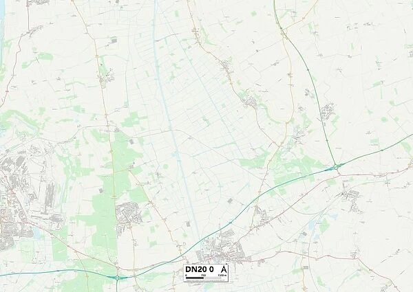 North Lincolnshire DN20 0 Map
